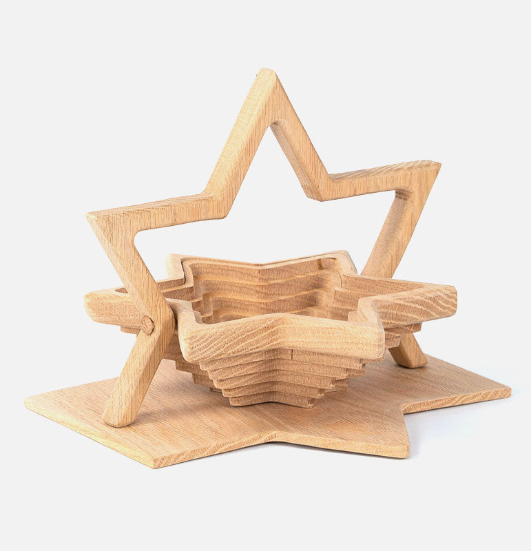 Handcrafted Wooden Star